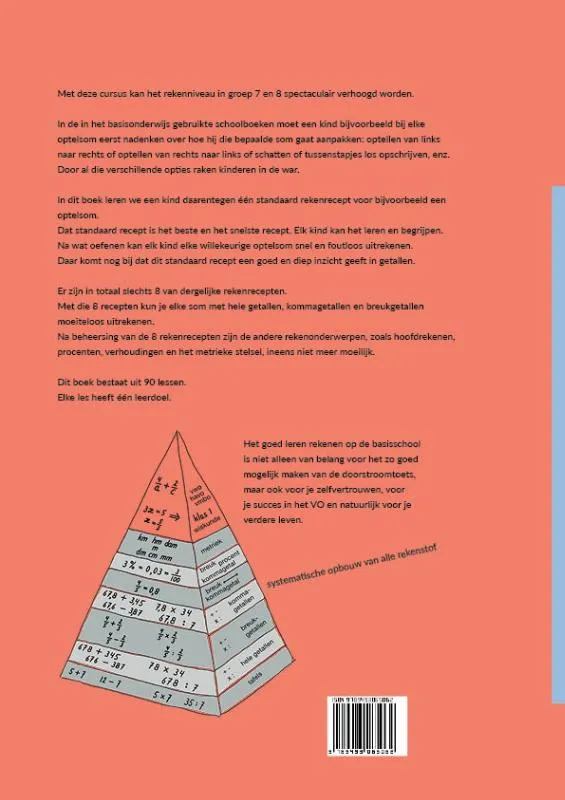 Foutloos leren rekenen in groep 7 en 8 | 9789493065093 Foutloos leren rekenen in groep 7 en 8 - Afbeelding 2
