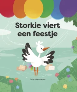 Storkie viert een feestje