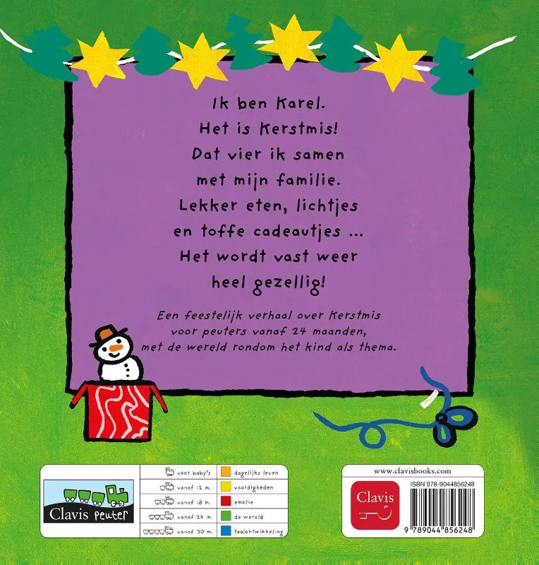 Karel viert Kerstmis | 9789044856248 Karel viert Kerstmis - Afbeelding 2