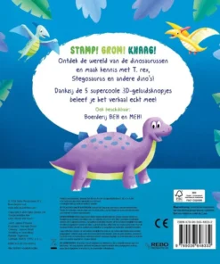 Dino STAMP en GROM! | 9789036648332 Dino STAMP en GROM! | 9789036648332