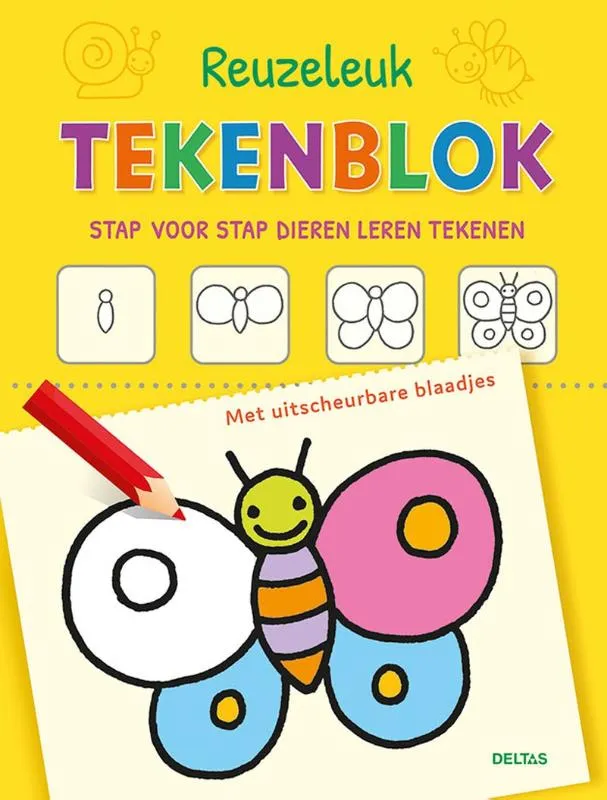 Reuzeleuk tekenblok | 9789044763591 Reuzeleuk tekenblok