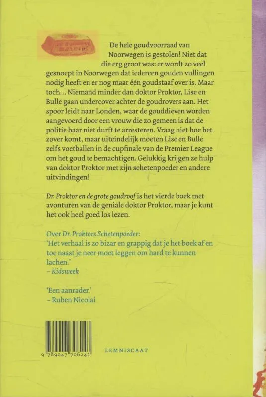 Dr. Proktor en de grote goudroof | 9789047706243 Dr. Proktor en de grote goudroof - Afbeelding 2