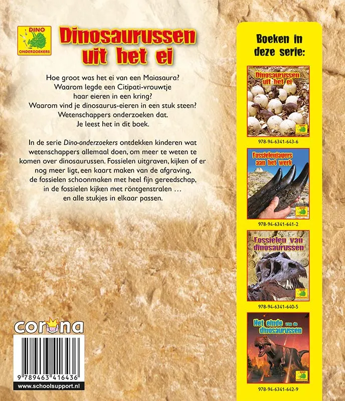 Dinosaurussen uit het ei | 9789463416436 Dinosaurussen uit het ei - Afbeelding 2