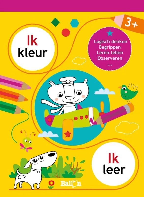 Ik kleur ik leer 1 | 9789403209951 Ik kleur ik leer 1