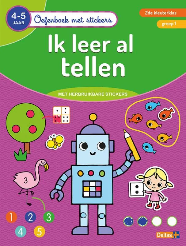 Ik leer al tellen (4-5 j.) | 9789044757828 Ik leer al tellen (4-5 j.)