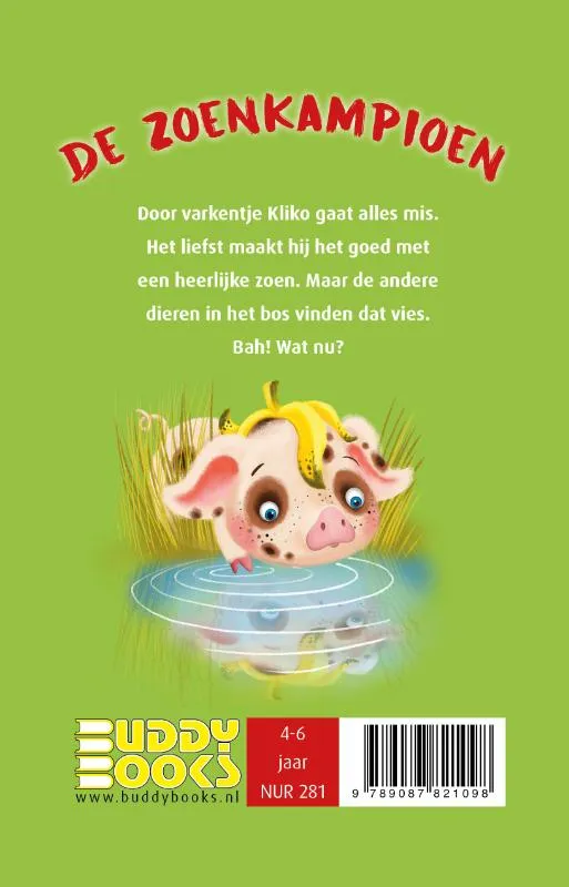 De zoenkampioen | 9789087821098 De zoenkampioen - Afbeelding 2