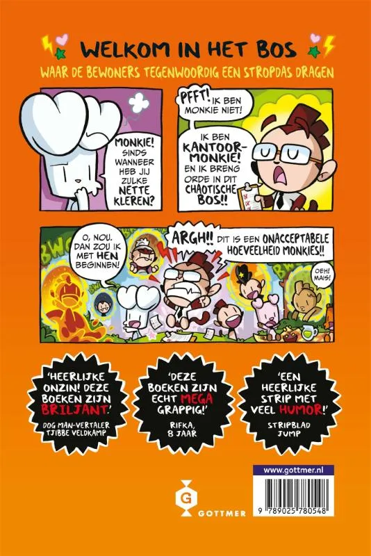 Bunnie vs Monkie en de doorgedraaide dimensies! | 9789025780548 Bunnie vs Monkie en de doorgedraaide dimensies! - Afbeelding 2