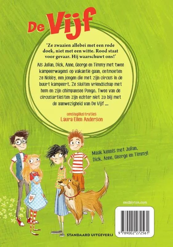 De Vijf in een kampeerwagen | 9789002272561 De Vijf in een kampeerwagen - Afbeelding 2