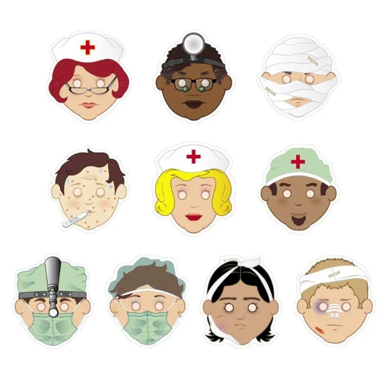 Maskers Dokters en patienten | 9789075531916 Maskers Dokters en patienten - Afbeelding 2