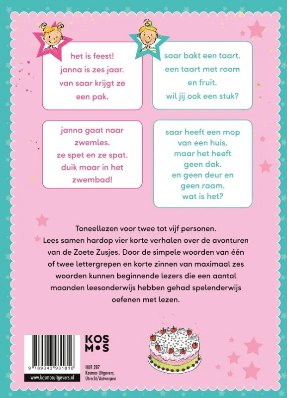 Samen lezen met de Zoete Zusjes | 9789043931816 Samen lezen met de Zoete Zusjes - Afbeelding 2