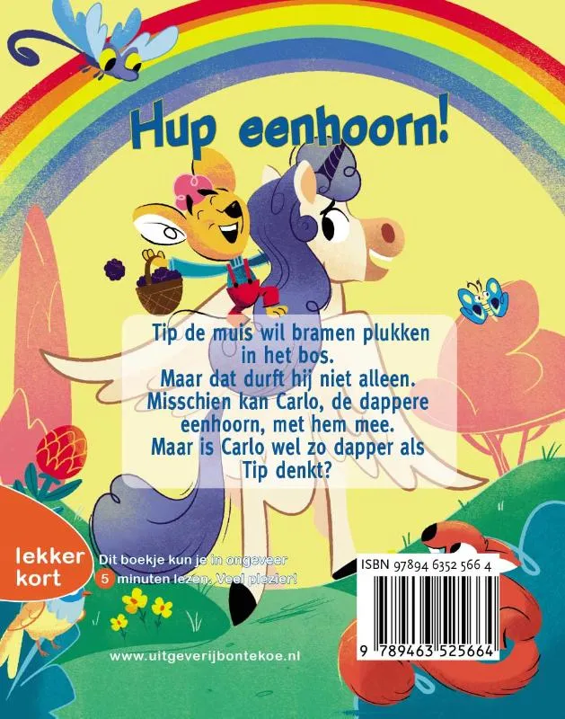 Hup eenhoorn! | 9789463525664 Hup eenhoorn! - Afbeelding 2