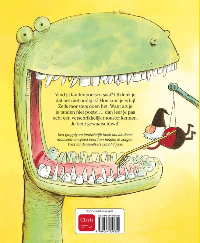 Zelfs monsters poetsen hun tanden | 9789044858358 Zelfs monsters poetsen hun tanden - Afbeelding 2