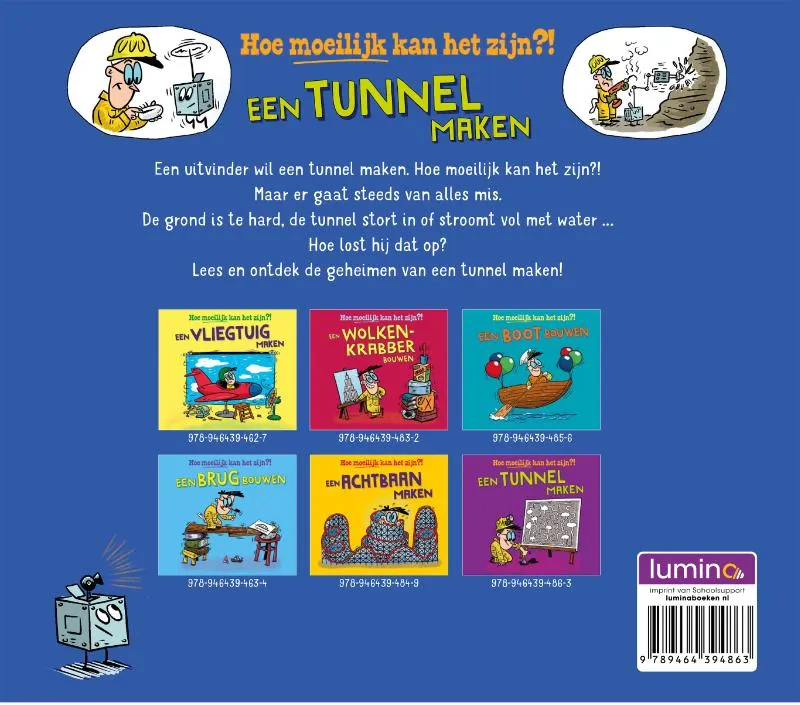 Een tunnel maken | 9789464394863 Een tunnel maken - Afbeelding 2