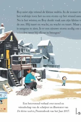 Alternative view of De kleine walvis in de winter