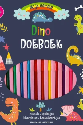 Mijn eerste dino doeboek met stiften