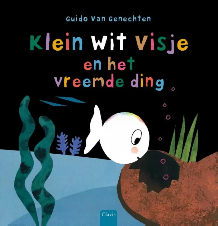 Klein wit visje en het vreemde ding