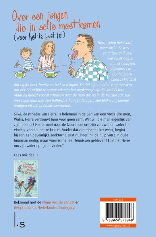 De (nogal) ijzingwekkende zoektocht van Herre | 9789024578948 De (nogal) ijzingwekkende zoektocht van Herre - Afbeelding 2
