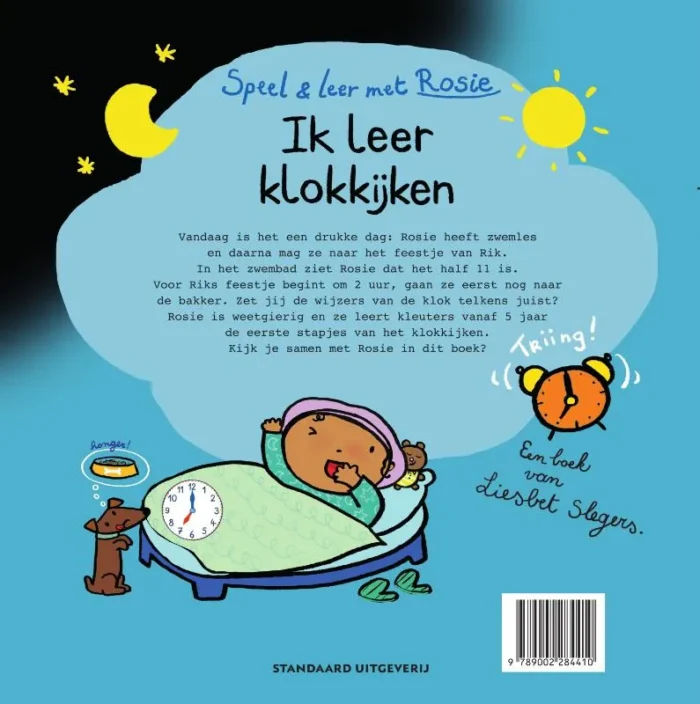 Speel en leer met Rosie. Ik leer klokkijken - Afbeelding 2