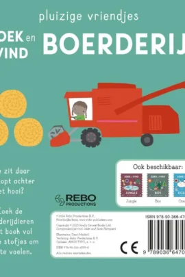 Zoek en vind Boerderij - pluizige vriendjes | 9789036647090