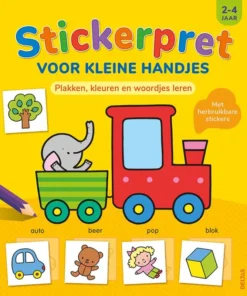 Stickerpret voor kleine handjes 2-4 jaar