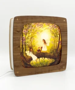 Houtlokaal seizoenenlamp premium oak