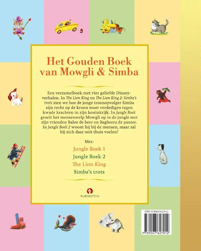 Het gouden boek van Mowgli & Simba | 9789047627012 Het gouden boek van Mowgli & Simba - Afbeelding 2