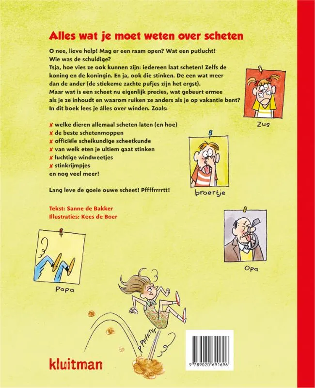 Alles wat je moet weten over scheten | 9789020691696 Alles wat je moet weten over scheten - Afbeelding 2