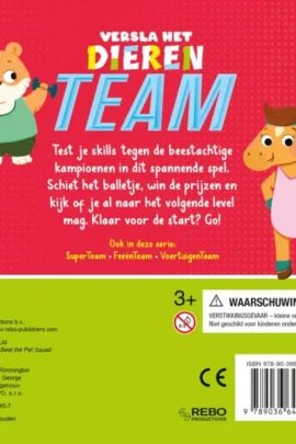 Versla het dierenteam | 9789036644457