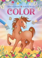 Ik hou van paarden kleurblok / J'aime les chevaux bloc de coloriage | 9789044765670