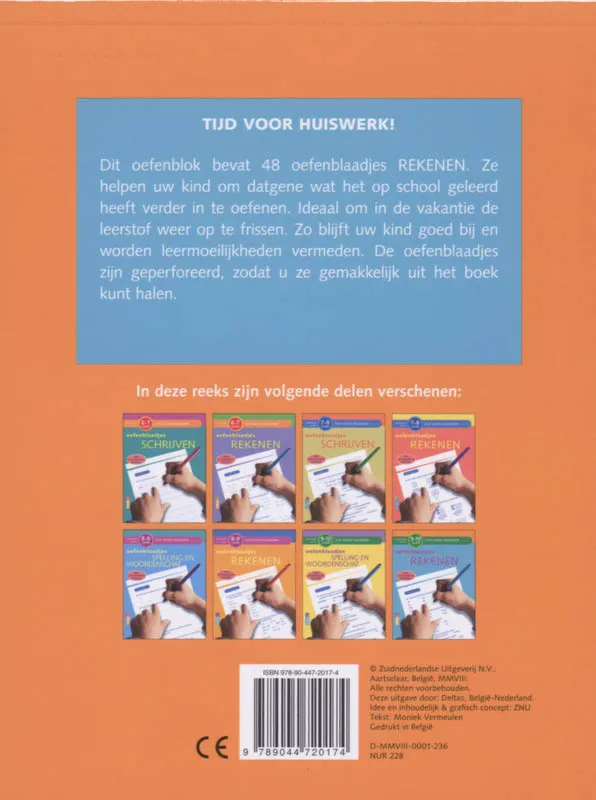 Oefenblaadjes spelling en woordenschat 9-10 jaar | 9789044720174 Oefenblaadjes spelling en woordenschat 9-10 jaar - Afbeelding 2