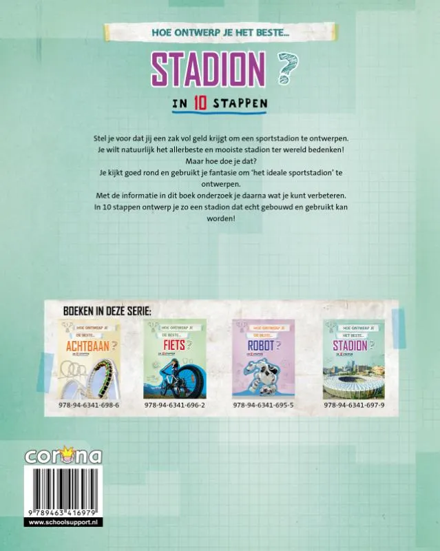 Hoe ontwerp je het beste stadion? | 9789463416979 Hoe ontwerp je het beste stadion? - Afbeelding 2