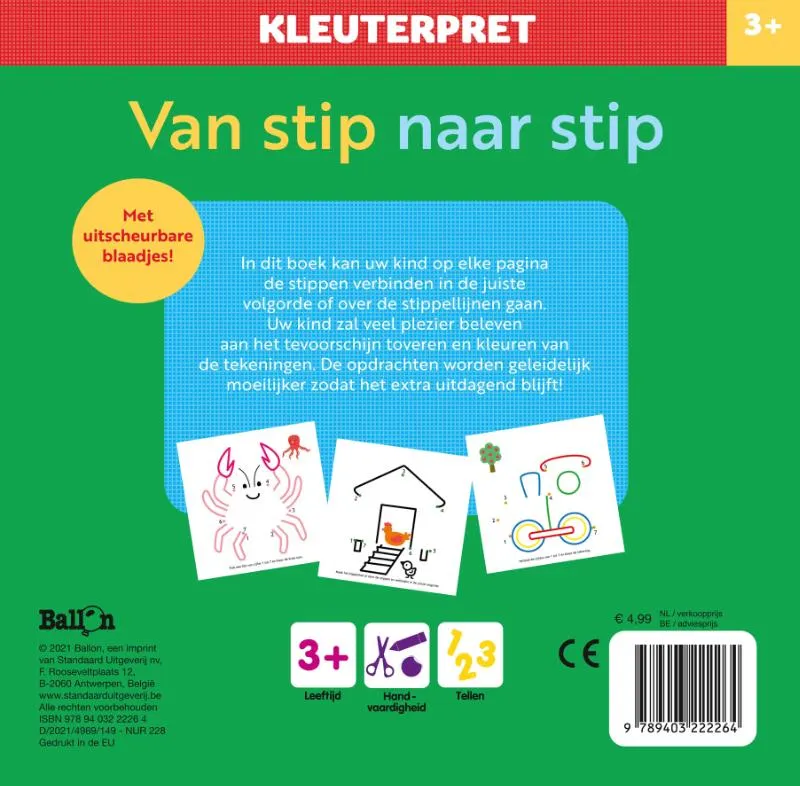 Van stip naar stip | 9789403222264 Van stip naar stip - Afbeelding 2