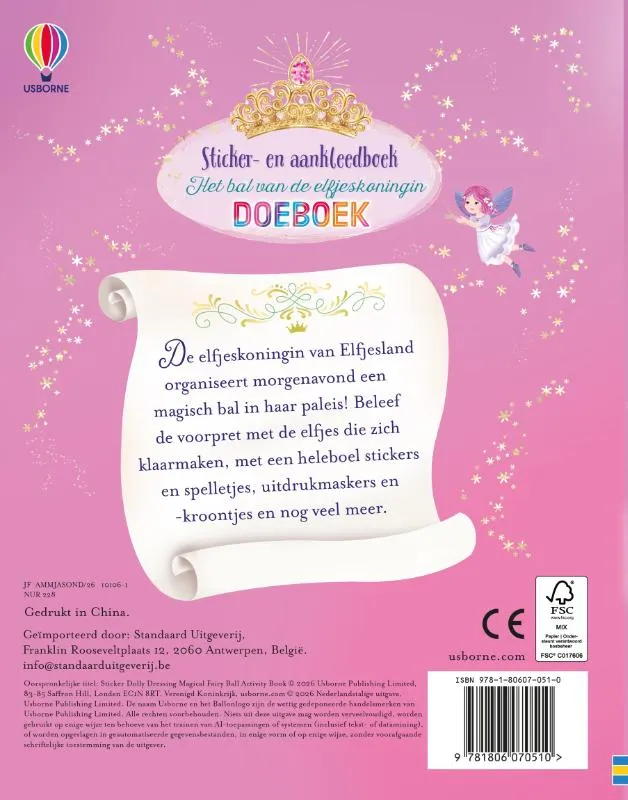 Het bal van de elfjeskoningin Doeboek / druk 1 | 9781806070510 Het bal van de elfjeskoningin Doeboek / druk 1 - Afbeelding 2
