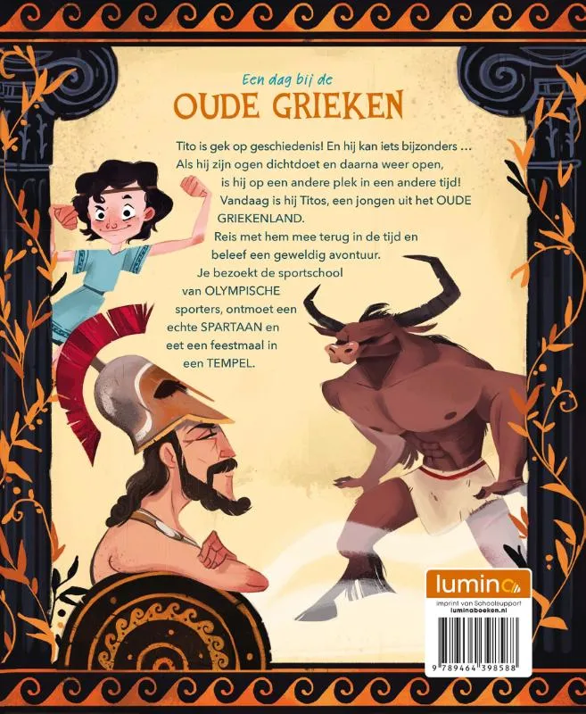 Een dag bij de oude Grieken | 9789464398588 Een dag bij de oude Grieken - Afbeelding 2