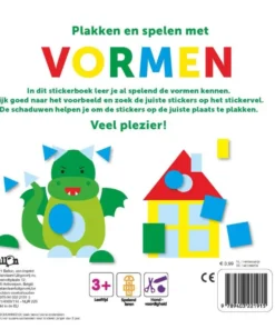 Plakken en spelen met vormen | 9789403221915