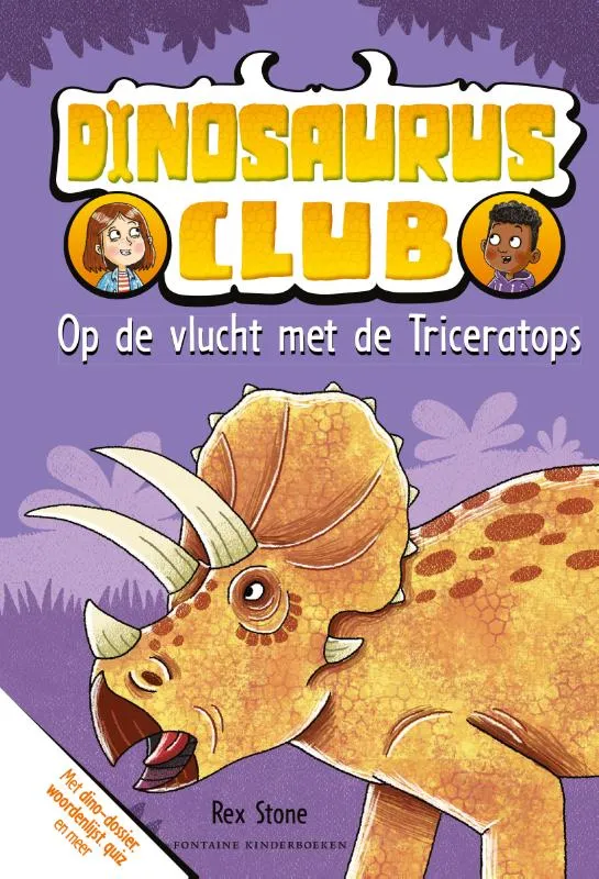 Op de vlucht met de Triceratops | 9789464043242 Op de vlucht met de Triceratops
