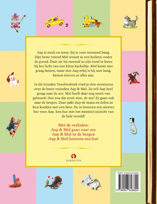 Het Gouden Boek van Aap & Mol | 9789047628804 Het Gouden Boek van Aap & Mol - Afbeelding 2