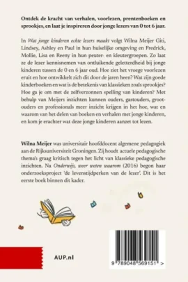 Wat jonge kinderen echte lezers maakt | 9789048569151 Wat jonge kinderen echte lezers maakt | 9789048569151