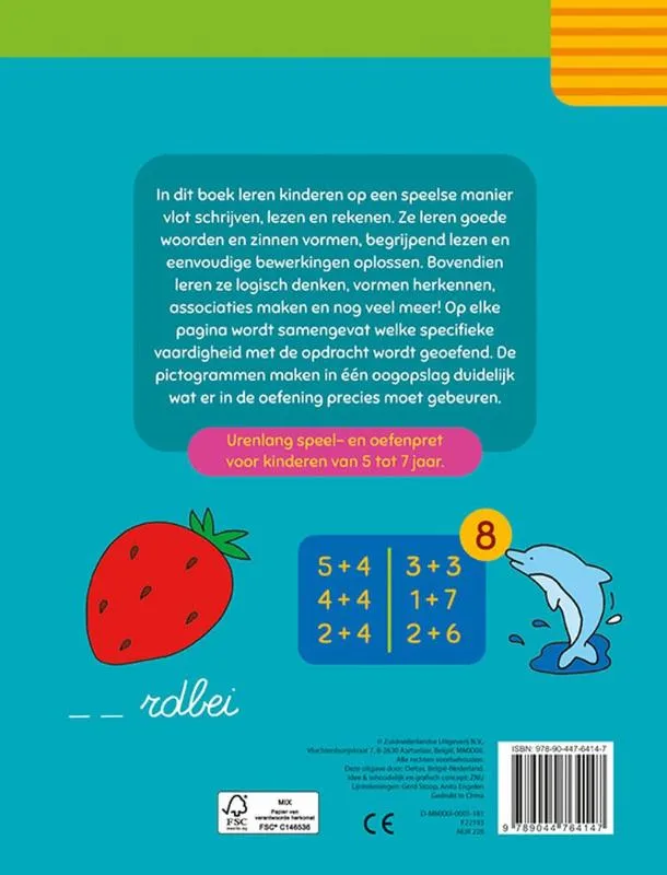 Ik speel en oefen! Eerste stappen naar tellen en schrijven (5-7j.) | 9789044764147 Ik speel en oefen! Eerste stappen naar tellen en schrijven (5-7j.) - Afbeelding 2