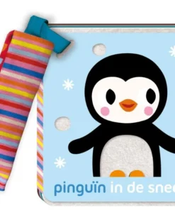 Pinguïn in de sneeuw