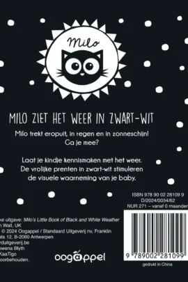 Alternative view of Milo ziet het weer in zwart-wit