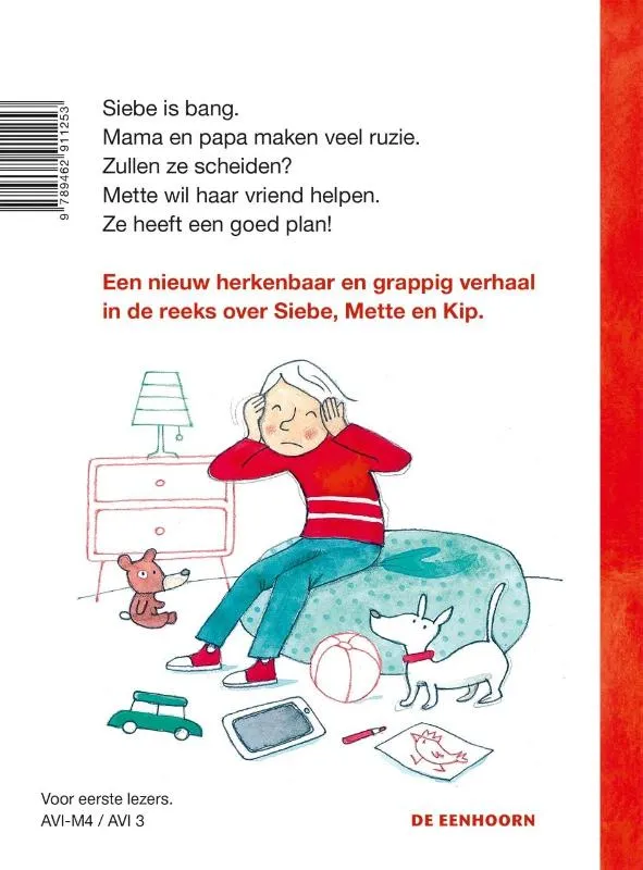 Siebe houdt niet van ruzie | 9789462911253 Siebe houdt niet van ruzie - Afbeelding 2