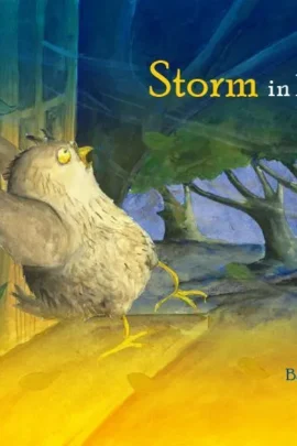 Storm in het bos