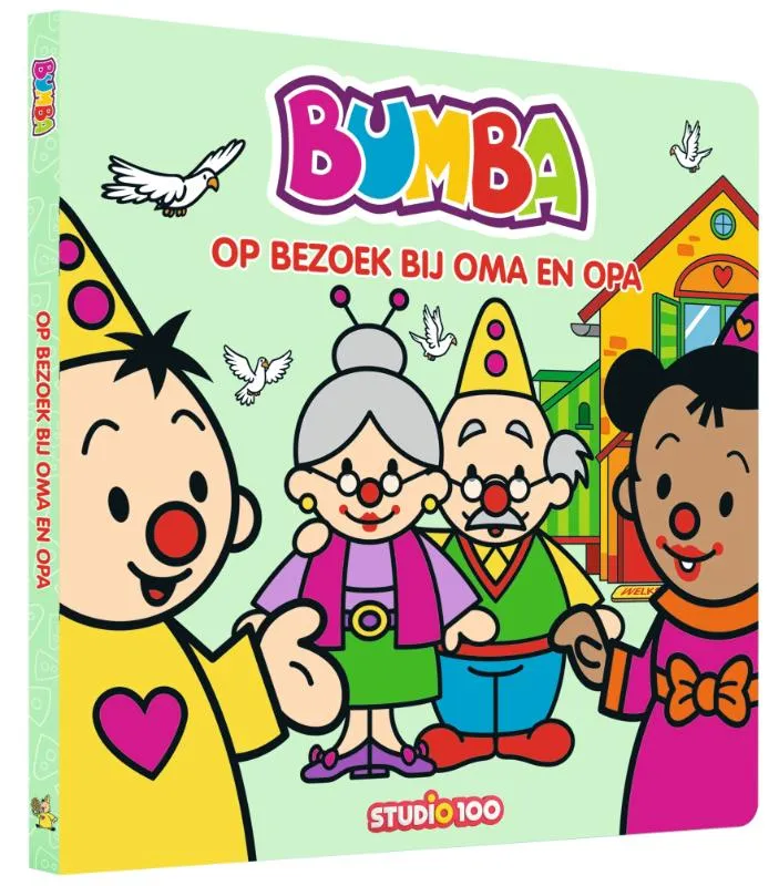 kartonboek - Op bezoek bij oma en opa | 9789462776807 kartonboek - Op bezoek bij oma en opa