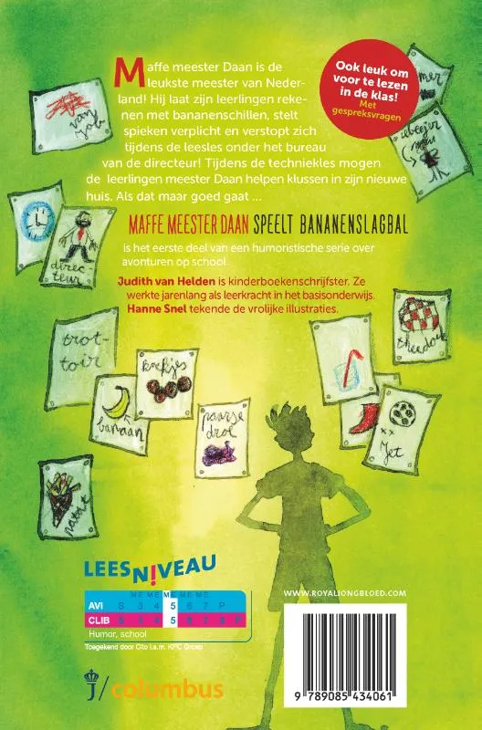 Maffe meester Daan speelt bananenslagbal | 9789085434061 Maffe meester Daan speelt bananenslagbal - Afbeelding 2