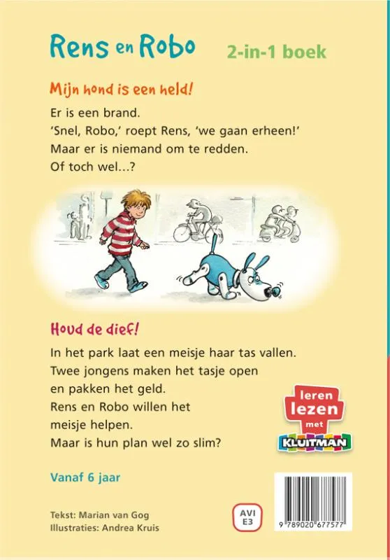 Rens en Robo | 9789020677577 Rens en Robo - Afbeelding 2