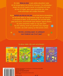 Oefen je slim! Mijn aller-allereerste tel- en schrijfspelletjes 3-4 jaar | 9789044750065