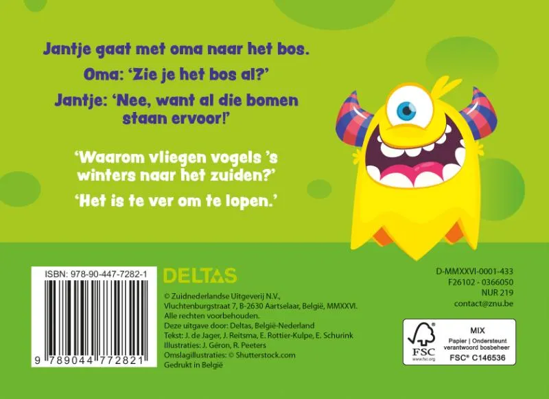 Het supergekke moppenboek voor kinderen | 9789044772821 Het supergekke moppenboek voor kinderen - Afbeelding 2