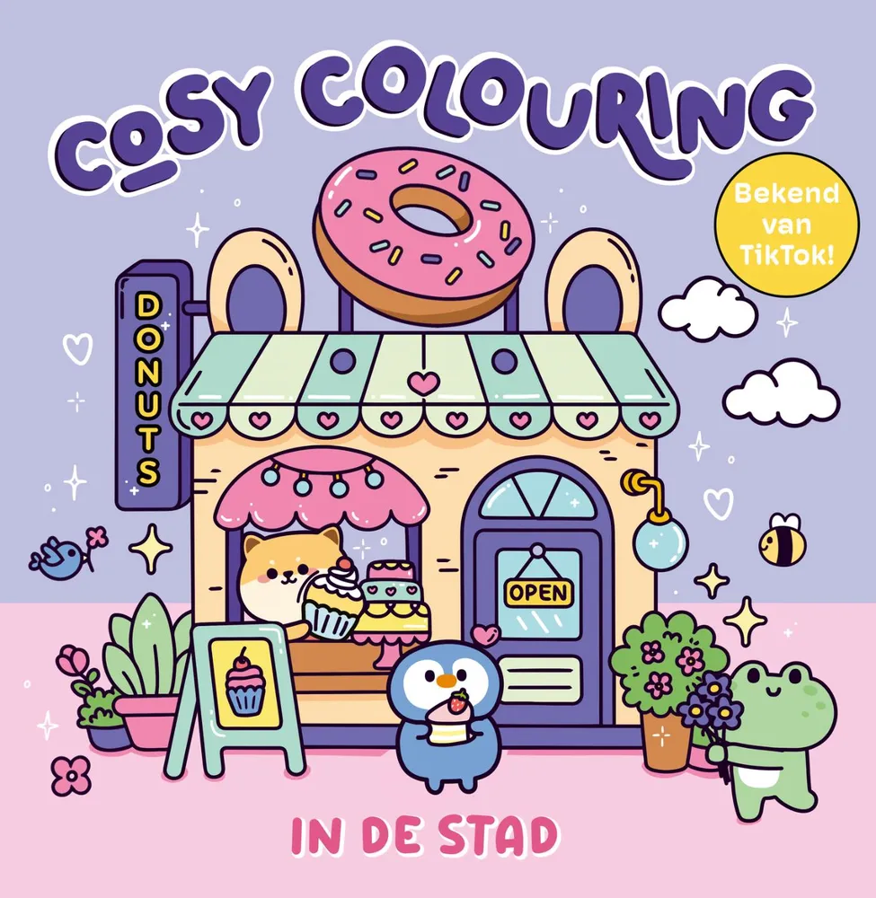 Cosy Colouring - In de stad | 9789493354845 Cosy Colouring - In de stad