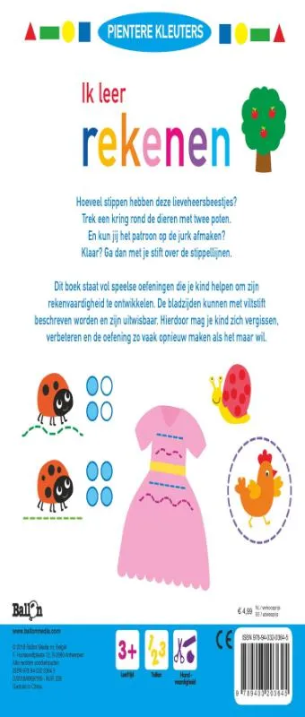Ik leer rekenen 3+ | 9789403203645 Ik leer rekenen 3+ - Afbeelding 2